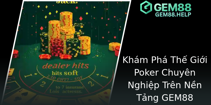Khám Phá Thế Giới Poker Chuyên Nghiệp Trên Nền Tảng GEM88 Khám Phá Thế Giới Poker Chuyên Nghiệp Trên Nền Tảng GEM88